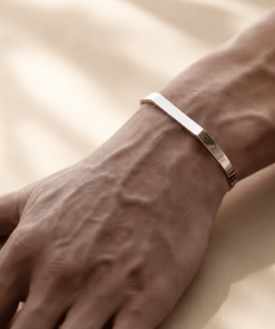 Bracelet demi jonc homme