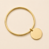Bracelet jonc avec pendentif