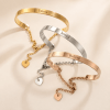 Bracelet jonc gravé