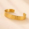 Bracelet jonc martelé
