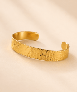 Bracelet jonc martelé