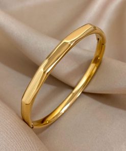 Bracelet jonc acier inoxydable