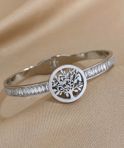 bracelet jonc arbre de vie