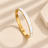 Bracelet jonc blanc
