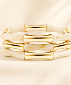 Bracelet jonc corne