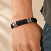 Bracelet jonc avec fermoir