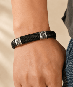Bracelet jonc avec fermoir