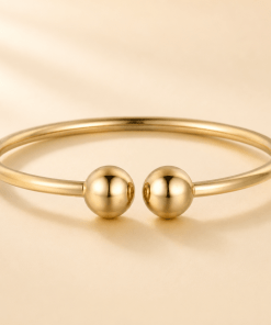 Bracelet jonc boule