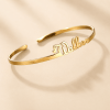 Bracelet jonc personnalisé prénom