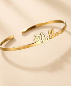 Bracelet jonc personnalisé prénom