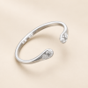 Bracelet jonc chat
