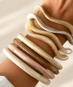 Bracelet jonc resine