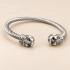 Bracelet jonc tete de mort